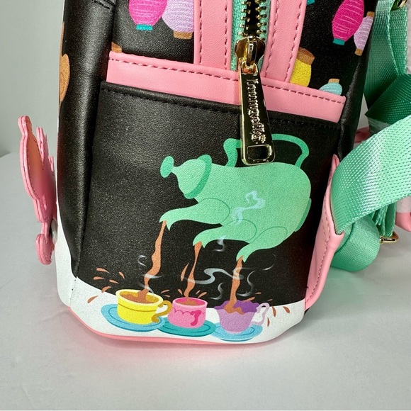 Loungefly Disney Alice in Wonderland Tea Party Unbirthday Backpack - Picture 6 of 9